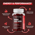 Horny Goat Weed Gummies with Vitamin B12, 60 Raspberry Vegan Gummies, Energy, Endurance & Performance Support