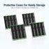 HiQuick Rechargeable Batteries AAA 1100mAh High Capacity Performance 1.2V, 16 Counts, Pre-charged Ni-MH