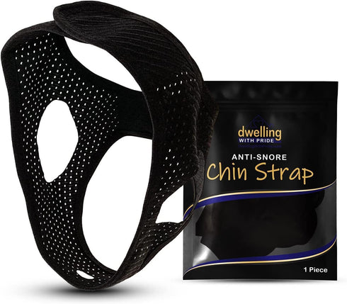 Anti Snore Chin Strap for CPAP Users - Stop Noise, Anti-Dry Mouth Sleeping Solution for Men and Women
