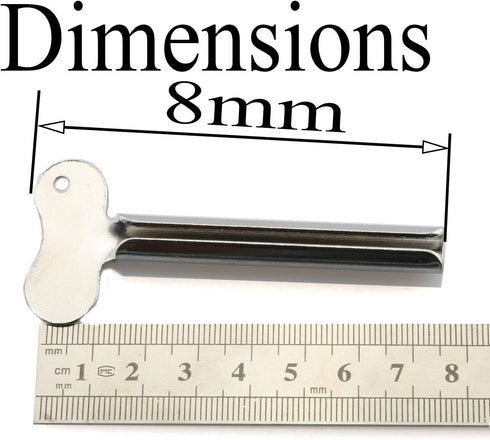 2pcs Stainless Steel Toothpaste Tube Squeezers for Bathroom Use