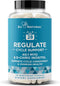 Regulate Menstrual Cycle Support Supplement, 90 Vegan Capsules, Hormone Balance for Women, 40:1 Myo-Inositol & D-Chiro