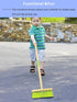 Kids Broom with Wooden Handle, Small Broom for Housekeeping Cleaning