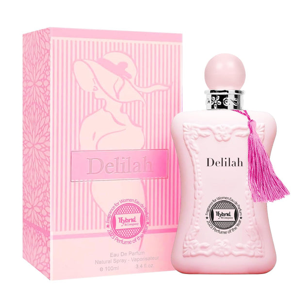 Hybrid & Company Delilah | Compelling Captivating Floral Scent Perfume for Women, 3.4 Fl Oz
