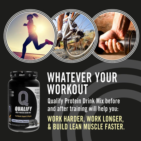 Cookies and Cream Protein Powder Shake | Whey Protein Post Workout Recovery | Gluten Free, 25g Protein
