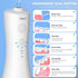 Water Flossers for Teeth, Cordless Cleaner, 400ml Large Capacity, Portable, 360° Rotation, 5 Cleaning DIY Modes, 6