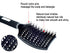 PERFEHAIR Natural Boar Bristle Hair Brush, Curved Vented Detangling Blow Dry Brush for All Hair Types