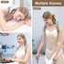 Mulukiss Neck and Shoulder Massager with Soothing Heat, Deep Tissue Kneading Shiatsu Massage Pillow for Back, Leg, Body