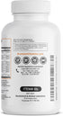 Bronson Vitamin B Complex (B1, B2, B3, B6, B9 - Folic Acid, B12), 250 Tablets