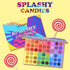 UCANBE 54 Colors Splashy Candies Eyeshadow Palette + 15pcs Makeup Brush Set: Highly Pigment, Long Lasting