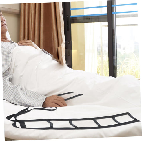 Oxford Cloth Bed Ladder for Elderly - Easy Storage Aid