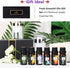 Refresh Essential Oil Set, 6x10ml Aromatherapy Oils for Air Purifier, Diffuser, Humidifier, DIY Candle