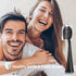 Replacement Toothbrush Heads for Burst Sonic Toothbrush, Charcoal Soft Bristles, Black, Pack of 10 with Dust Cover Caps