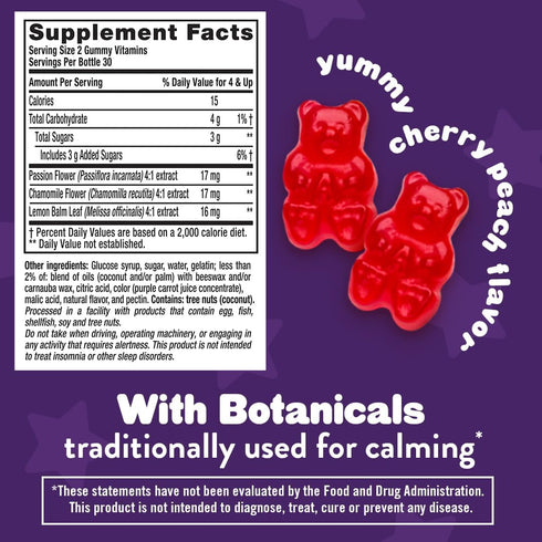 L’il Critters Melatonin-Free Bedtime Dietary Supplement for Kids | 60 Gummies