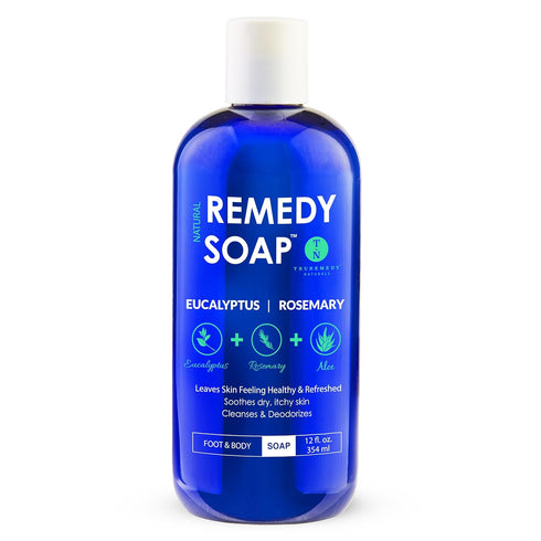 Truremedy Naturals Eucalyptus + Rosemary Body Wash, 12 oz