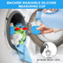 4pcs Laundry Detergent Measuring Cup, Washable Detergent Cup for Liquid Detergent, Silicone Laundry Cup, No More Mess