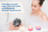 XXL 90g Charcoal Shower Loofah - Tilcare 3 Pack, Perfect Bath Sponge for Exfoliating for Men & Women