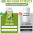 800 MG Liposomal Sulforaphane, Full-Spectrum Broccoli Extract, Antioxidant & Liver Supplement, 60 Softgels