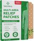 Extra Large Heat Patches - Maximum Strength Natural Muscle & Joint Relief, Fast-Acting Hot Patches for Back, 10 Pack