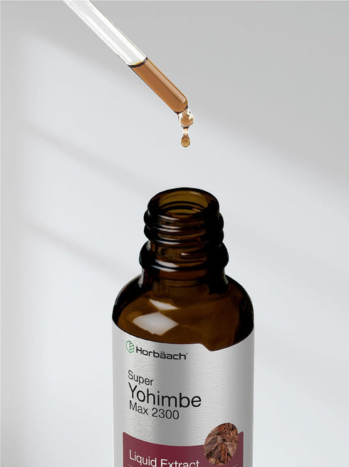Horbaach Super Yohimbe Bark Extract | 2 Oz | Alcohol and Sugar Free Formula