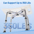 6 Shower Chair for Elderly Shower Seat for Inside Tub Tool-Free Shower Stool Adjustable Heights Bathtub Chairs