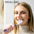 104 Pack Bulk Toothbrushes with Cover Caps, Individually Wrapped Disposable Travel Toothbrush, 4 Colors (Red Green Blue