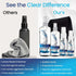 Pack 1x1oz, 1x2oz, 1x4oz, 1x8oz 4 Purity Eyeglass Cleaner Family - Multi-Size Lens Cleaner Kit - Bottles + Premium