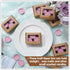 Zonon 30 Pcs Soap Boxes for Homemade Packaging, Mini Kraft Treat Boxes with Window for Gift Packaging (Brown)