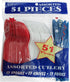 Party Essentials Patriotic Hard Plastic Combo Pack - Disposable Cutlery Sets, 51 Pieces/17 Place, Red/White/Blue