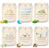 Scented Candle Gift Set, 6 Pack 7oz Natural Soy Wax Aromatherapy Candles,
