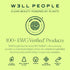 Well People Power Palette Eyeshadow, Five Long-wear Matte & Shimmer Shades for Intense Color, Vegan