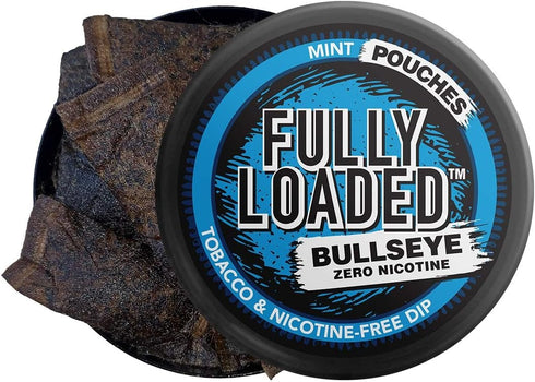 Fully Loaded Chew - 5 Pack, Tobacco and Nicotine Free Mint Pouches, Best Dip Alternative to Quit Tobacco