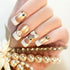 Mudder 10 Pieces 3D Nail Brushes Set, Nail Liner Ombre Brush Design Pens with Acrylic Rhinestone Handles