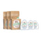 Dr. Ginger's White Charcoal Dental Floss with Coconut Oil & Xylitol, Fresh Mint Flavor, 32yds (Pack of 3)