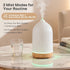 Specvoko 100ML 8-Color Essential Oil Diffuser, Ultrasonic Cool Mist Aromatherapy Diffuser with Timer & LED Light