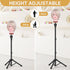 Relx Adjustable Wig Head Stand, Mannequin Tripod for Cosmetology Hairdressing Training