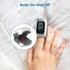 Vibeat Bluetooth Fingertip Pulse Oximeter, Blood Oxygen Saturation Monitor with Finger O2 Meter, Batteries, Lanyard