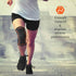 CAMBIVO Knee Compression Sleeve - 2 Pack Knee Brace for Men and Women, Large, Orange for Sports