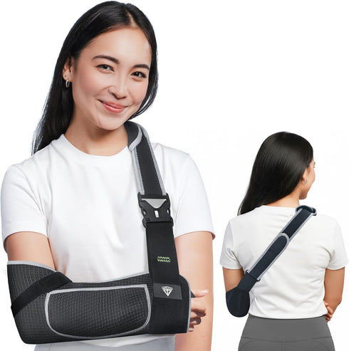 Arm Sling Shoulder Immobilizer for Men and Women - Shoulder Injury Breathable