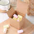VGOODALL 50PCS Mini Gift Boxes, Tiny Brown Cardboard Favor Boxes for Wedding Birthday Party Bridal Shower Treats