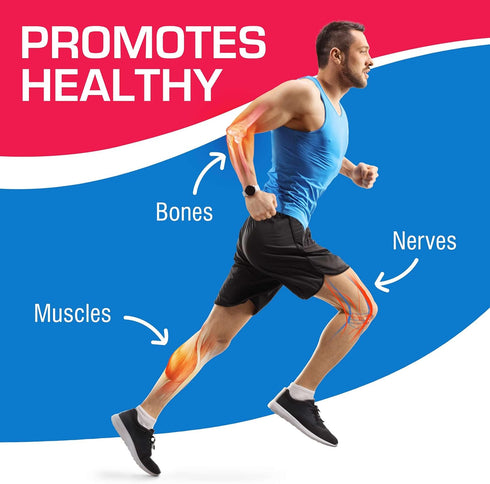 Triple Magnesium Complex 400 mg, 90 Vegan Capsules, Clinical Magnesium Supplement for Optimal Muscle, Nerve, and Bone