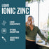 Ionic Liquid Zinc – 8 Month Supply, Adjustable Dosing for Adults – High Absorption, Vegan, Essential Mineral Supplement