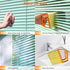 AOCEAN 4 Pcs Blind Cleaner Duster Tool, 7-Finger Handheld Mini Duster Brush for Window and Air Conditioner