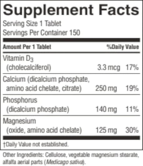 Nature's Sunshine Calcium Plus Vitamin D, 150 Tablets, Kosher | Powerful Supplement with D3, Calcium, Magnesium