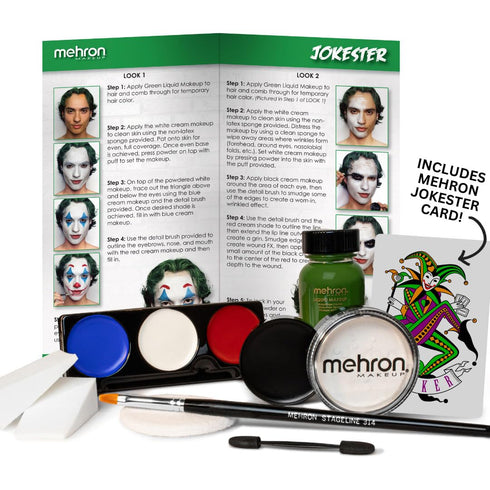 Mehron Makeup Premium Character Kits for Halloween & Cosplay, Complete Makeup Kit with Tools & Instructions