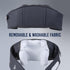 Reebok - Trapezius Kneading Massager, Neck and Shoulder Massager for Targeted Muscle Relief and Relaxation (Black)