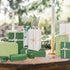 Whaline 90 Sheet Sage Gradient Green and Ivory Tissue Paper Set for Wedding Birthday Bouquet, 13.7 x 19.6 Inch