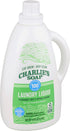 Charlie’s Soap Natural Deep Cleaning Laundry Liquid, 75.0 Fl Oz, 100 Loads, Hypoallergenic, Eco-Friendly Detergent
