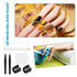 Maitys 22 Pieces Wax Pencil Set for Rhinestones, Nail Art Gem Dotting Tools with Tweezers, Sharpener, and Triangular