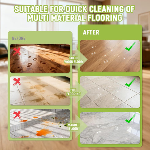 QKLYXEN 82 OZ Floor Cleaning Solution Compatible with Roborock FL Jasmine Floor Cleaner Soft, Long-lasting Fragrance