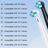 JINKOSZEL 10 2 3 4 5 6 7 8 9 10 iO PCS Replacement Heads Compatible with Oral B iO Deep Clean Series Electric